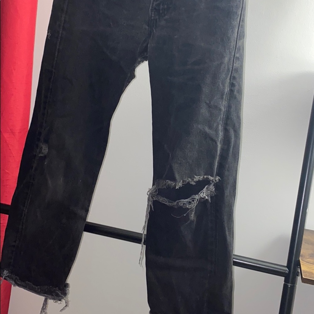 Levi ripped jeans